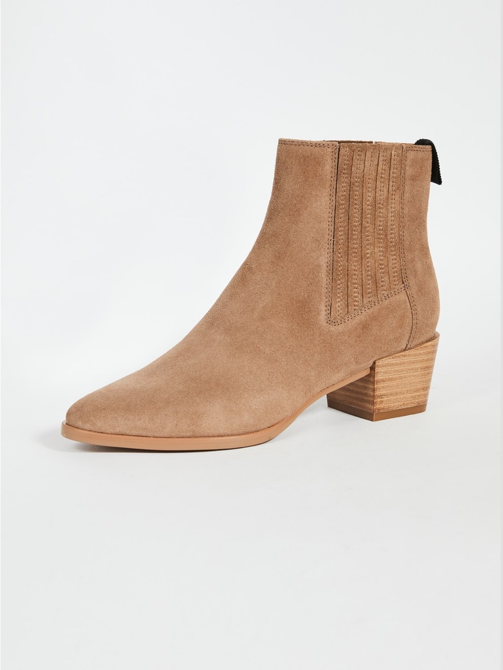 Rag & Bone “Rover” Camel Suede Chelsea Ankle Boots Size 39EU/9US New!